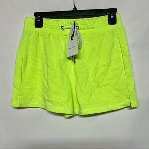 BB Dakota Neon Yellow Athletic Shorts